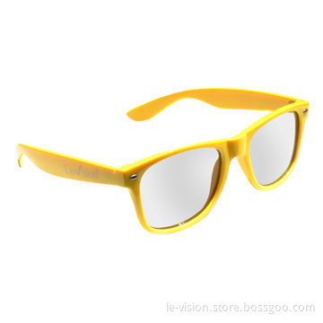 Polarized 3D Eyewear for Passive Cinema Projector System
